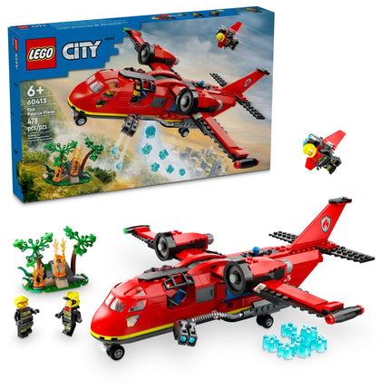 Buy LEGO City Fire Rescue Plane Toy for Kids and Fans of Firefighter Toys, Fun Birthday Gift Idea for Children in India