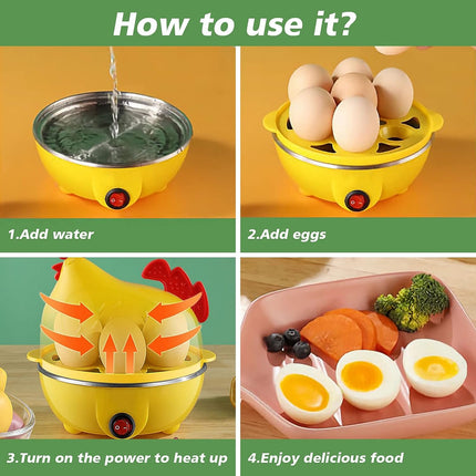 How to use Electric Egg Cooker