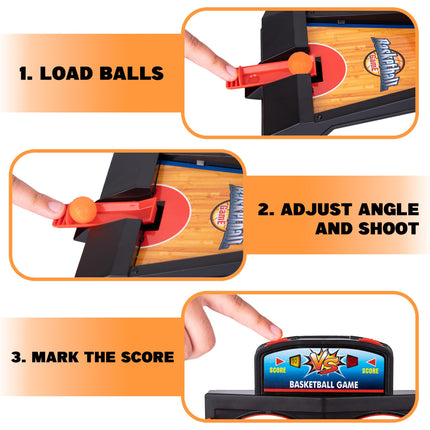 buy ArtCreativity Mini Basketball Game, Basketball Toys, Tabletop Basketball Games for Kids and Adults in India.