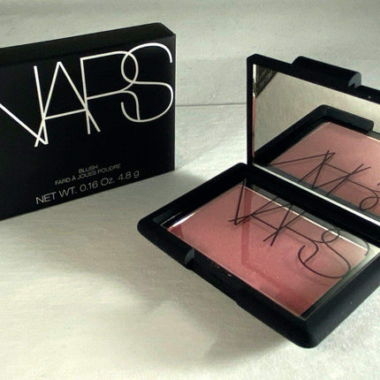 NARS Orgasm Blush - Peachy Pink with Golden Shimmer - Holiday Limited Edition - for All Skintones - Full Size 0.16 ounces 4.8 grams