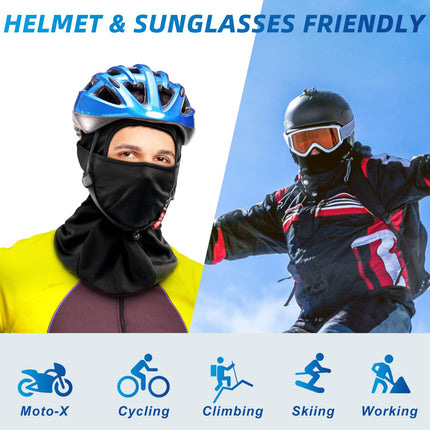 Buy AstroAI Ski Mask Balaclava Face Mask-UV Protection Dustproof Windproof Face Cover for Men Women Skiing, Snowboarding, in India.