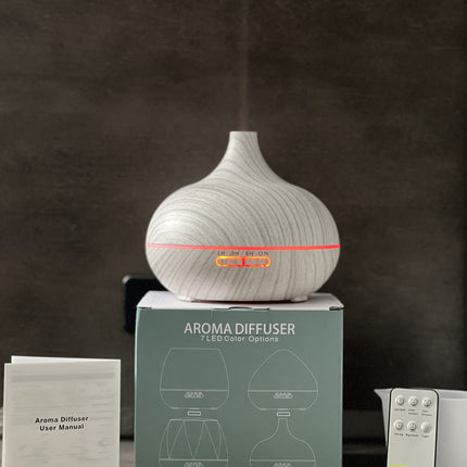 Buy Parallel Industries 550ml White Ultimate Ultrasonic Aromatherapy Essential Oil Diffuser in India