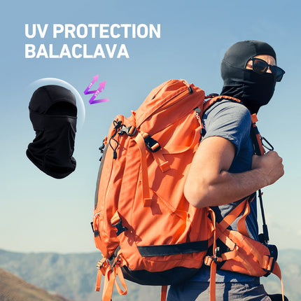 Buy AstroAI Ski Mask Balaclava Face Mask-UV Protection Dustproof Windproof Face Cover for Men Women Skiing, Snowboarding, in India.