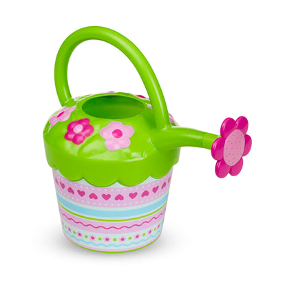 Melissa & Doug Sunny Patch Pretty Petals Flower Watering Can - Pretend Play Toy