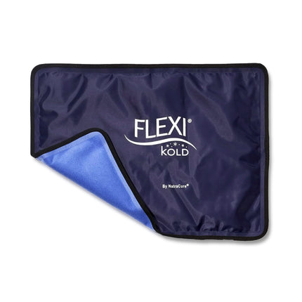 buy FlexiKold Reusable Gel Large Ice Pack with Straps - Cold Compress Gel Cold Pack for Injuries - Flexible Medical Ice Wrap for Back, Shoulders, Legs, Knees, Sciatica, Muscle Pain - Standard in India