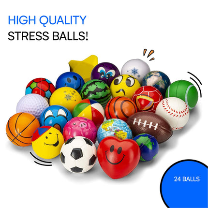 buy Neliblu Bulk Pack of 2.5" Stress Balls in India