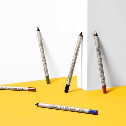 Wunder2 SUPER-STAY LINER Makeup Eyeliner Pencil Long Lasting Waterproof Eye Liner, Color Essential Black Matte