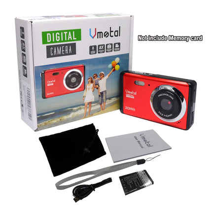 buy Digital Camera, Vmotal FHD 1080P Digital Camera for Kids Camera 8X Digital Zoom, Compact Point and Shoot in India
