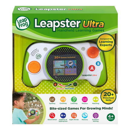 LeapFrog Leapster Ultra Handheld Learning Game Console for Kids Age 4 Years and up