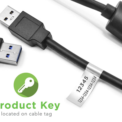 buy Plugable USB 3.0 Transfer Cable, Unlimited Use, Transfer Data Between 2 Windows PC's, Compatible with in India