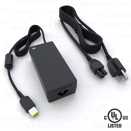 PowerSource 65W 45W 20V UL Listed 14Ft Long Slim-Tip AC-Adapter-Charger (NOT USB-C) for Lenovo G50 V330 Z70 ThinkPad T440 T440s T460 T460s T560 T570 ADLX45NCC2A ADLX45NCC3A Laptop-Power Supply Cord