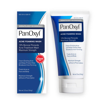 Buy PanOxyl Acne Foaming Wash Benzoyl Peroxide 10% Maximum Strength Antimicrobial, 5.5 Oz in India India