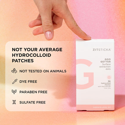 Buy ZitSticka Hydrocolloid Patches | 36 Pack GOO GETTER Pimple Patches to Cover Zits & Blemishes | Available in India
