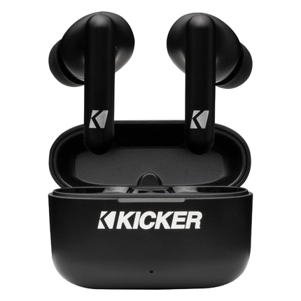 Buy KICKER TWS2 True Wireless Earbuds, Bluetooth Earbuds with Microphone, Environmental Noise Cancelling, Wireless Earphones for Android and iOS, Fast Charging Case USB-C with 24 Hours of Playtime in India