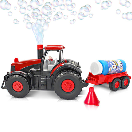 Buy ArtCreativity Bump & Go Bubble Blowing Farm Tractor Toy Truck with Lights & Sounds, and Action in India