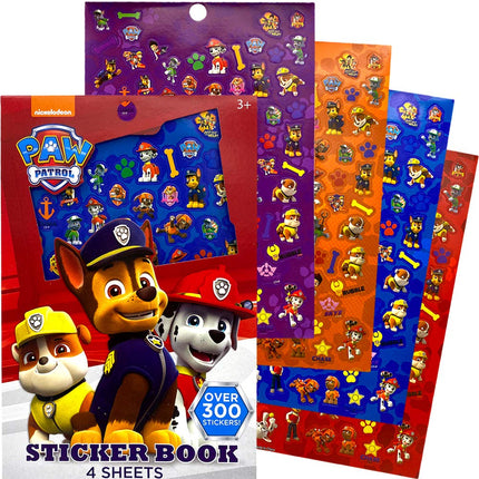 Buy Paw Patrol Sticker Book Over 300+ - Perfect for Gifts, Party Favor, Goodies, Reward, Scrapbooking in India.