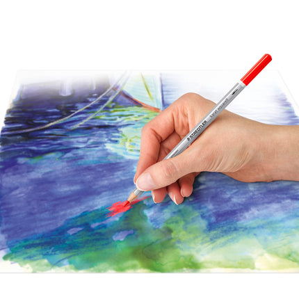 Buy Staedtler Karat Aquarell Premium Watercolor Pencils, Set of 24 Colors (125M24) in India India