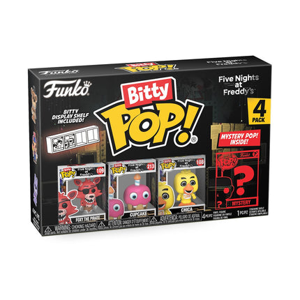 Buy Funko Bitty Pop!: Five Nights at Freddy's Mini Collectible Toys 4-Pack - Foxy, Cupcake, Chica & in India