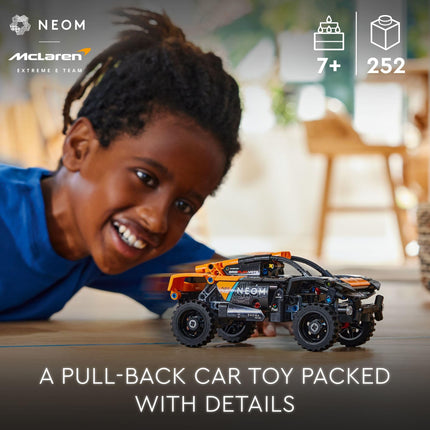 Buy LEGO Technic NEOM McLaren Extreme E Race Car, Off-Road Pull Back Car Toy for Action Vehicle Role in India