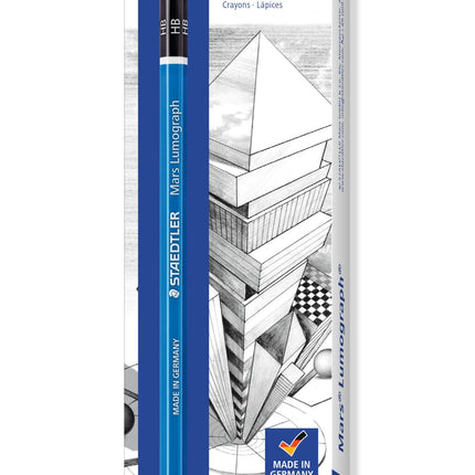 Buy STAEDTLER Mars 100-HB LUMOGRAPH Pencil HB - Box of 12 in India India
