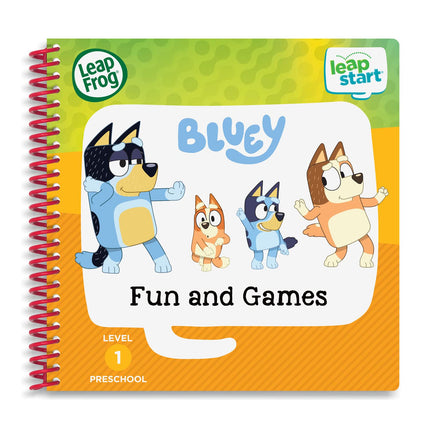 LeapFrog LeapStart Bluey Fun and Games