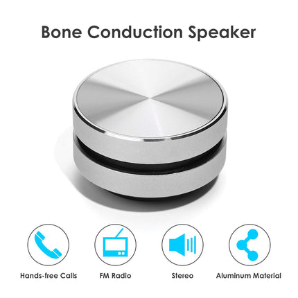 Buy Bone Conduction Speaker, True Wireless Speakers Mini Portable Stereo Sound Creative Speaker Compatible in India.