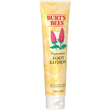 Burt's Bees Peppermint Foot Lotion, Pack of 3