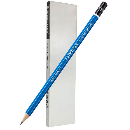 Buy STAEDTLER Mars Lumograph HB Graphite Art Drawing Pencil, 6 Pencils in India