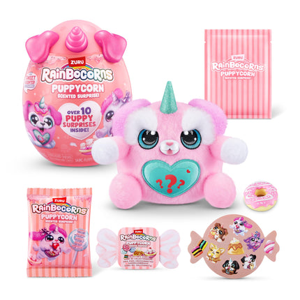 Buy Rainbocorns Puppycorn Schnauzer Scent Surprise - Surprise Unboxing Soft Toy, Scented Puppy Plush for Girls by ZURU in India