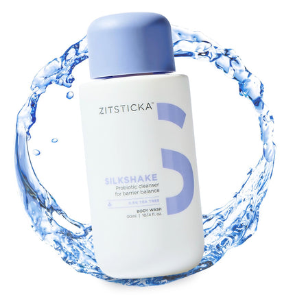 buy ZitSticka Body Wash - SILKSHAKE Probiotic-Rich Body Cleanser with Tea Tree & Omega 3, 6 & 9 for Back Acne in India