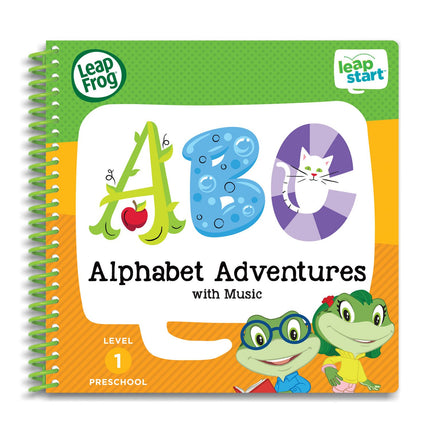 LeapFrog LeapStart Preschool 4-in-1 Activity Book Bundle with ABC, Shapes & Colors, Math, Animals