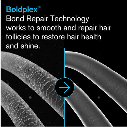 BOLD UNIQ BoldPlex 4 Bond Strengthening Protein Shampoo for Dry Damaged hair - Hydrating Formula for Curly, Dry, Colored, Frizzy, Broken or Bleached Hair Types. Cruelty-free & Vegan
