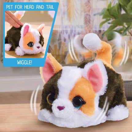 Just Play furReal My Minis Kitty Interactive Toy, Small Plush Kitty with Motion, Stuffed Animals, Kids Toys for Ages 4 Up