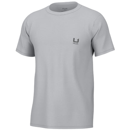 Buy HUK Standard Short Sleeve Performance Tee, Fishing T-Shirt for Men, Kelp Fill-Harbor Mist, X-Large in India