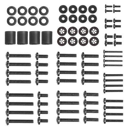 ECHOGEAR Universal TV Mount Screw Pack - Works with Any TV Mount & All TVs Up to 80" Including Samsung, Vizio, LG, & More - Pack Contains M4, M5, M6, & M8 Replacement TV Mounting Screws