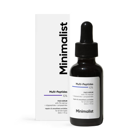 Buy Minimalist Multi Peptide Night Face Serum for Anti Aging with Collagen Boosting | Reduces Wrinkles | in India