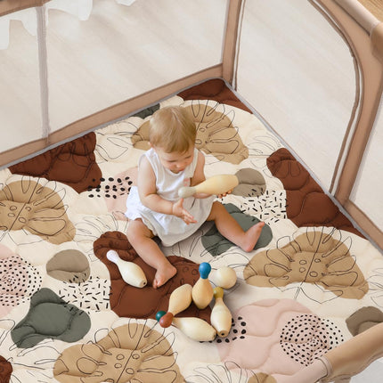 Buy Blissful Diary Baby Play Mats for Floor, 50x50 Play Mat for Playpen, Thicken Soft Padding Foam Playmats for Babies Foldable in India.