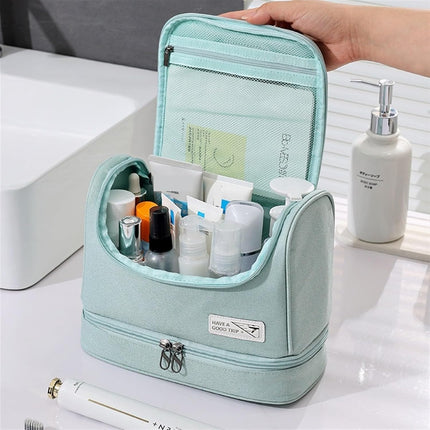 Large Capacity Cosmetic Bag | Makeup & Toiletry Organizer for Travel