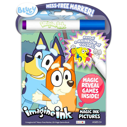 buy Disney Bluey Magic Ink Coloring Book Set Kids Toddlers - Bundle with 2 Bluey Imagine Ink Coloring Book in India