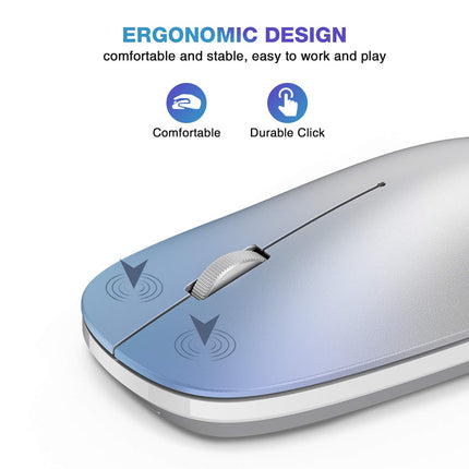 Buy OMOTON Bluetooth Mouse for iPad and iPhone, Ultra-Thin Wireless Mouse Compatible with Bluetooth Enabled Computer in India