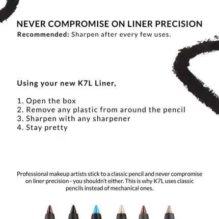 Buy K7L Dark Pink Lip Liner - Long Lasting and Waterproof - Buff in India