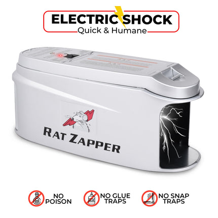 Teal Elite Rat Zapper - Indoor Electric Mouse Trap - Safe and Effective Electronic Humane Rodent Killer - Reusable and No Touch
