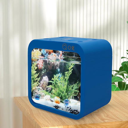 Mini Fish Tank-small fish tank with light-fish tank home-LED Fish Tank-led light fish tank--led light for fish tank-designer fish tank