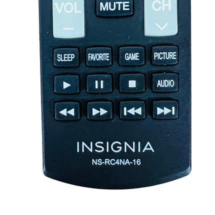 Insignia Tv Remote Control Insignia Ns-rc4na-16 Nsrc4na16 LED Tv Remote Control for Ns-55d420na16 Ns-60e440na16 Ns-60e440mx16 Ns-28dd220na16 Ns-24d420na16