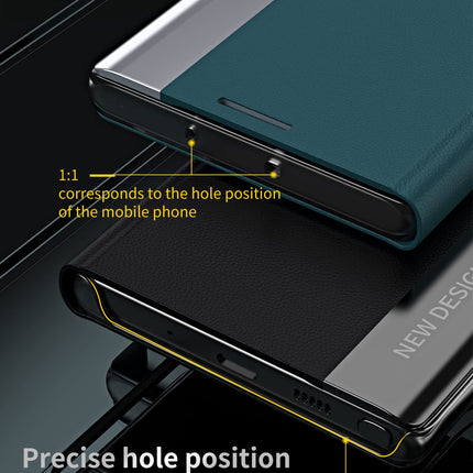 Buy CCSmall Case for Samsung Galaxy S22 Ultra (Not S22), Premium PU Leather Kickstand Cover Durable Shockproof in India.