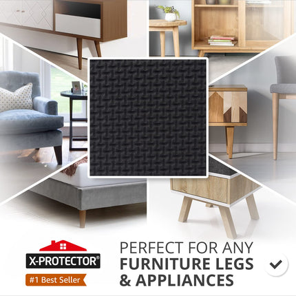 Buy X-PROTECTOR Non Slip Furniture Pads 12 Premium Furniture Grippers 3 Inch in India.