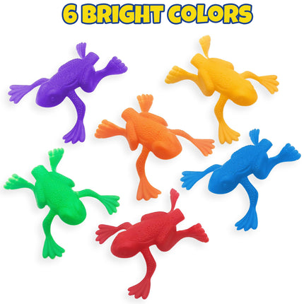 buy ArtCreativity Jump n Leap Frog Toy - 144 Pack of 2 Inch Assorted Colors, Cool Jumping Plastic Frogs in India.