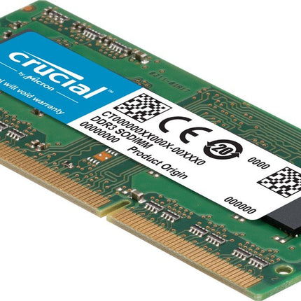 Crucial RAM 8GB Kit (2x4GB) DDR3 1600 MHz CL11 Laptop Memory CT2KIT51264BF160B