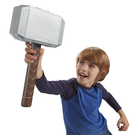 Marvel Thor Battle Hammer Role Play Toy, Weapon Accessory Inspired by The Comics Super Hero, 5+ Years (Amazon Exclusive)