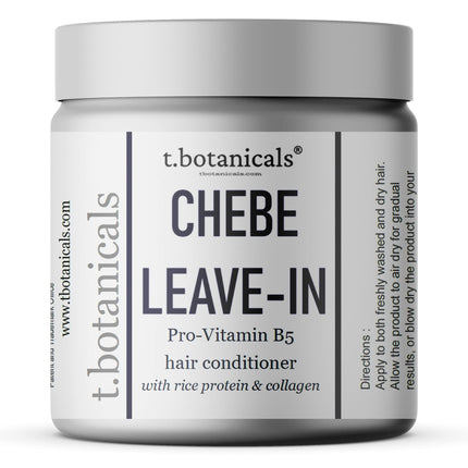 t.botanicals Chebe Leave In Conditioner Hair Growth with Provitamin B5, Thickening Strengthening Chebe Butter, Chebe Powder, Chebe Oil, Silk Amino Acids, Collagen (Lavender, 8 oz)